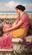 John William Godward Absence Makes the Heart Grow Fonder oil on canvas